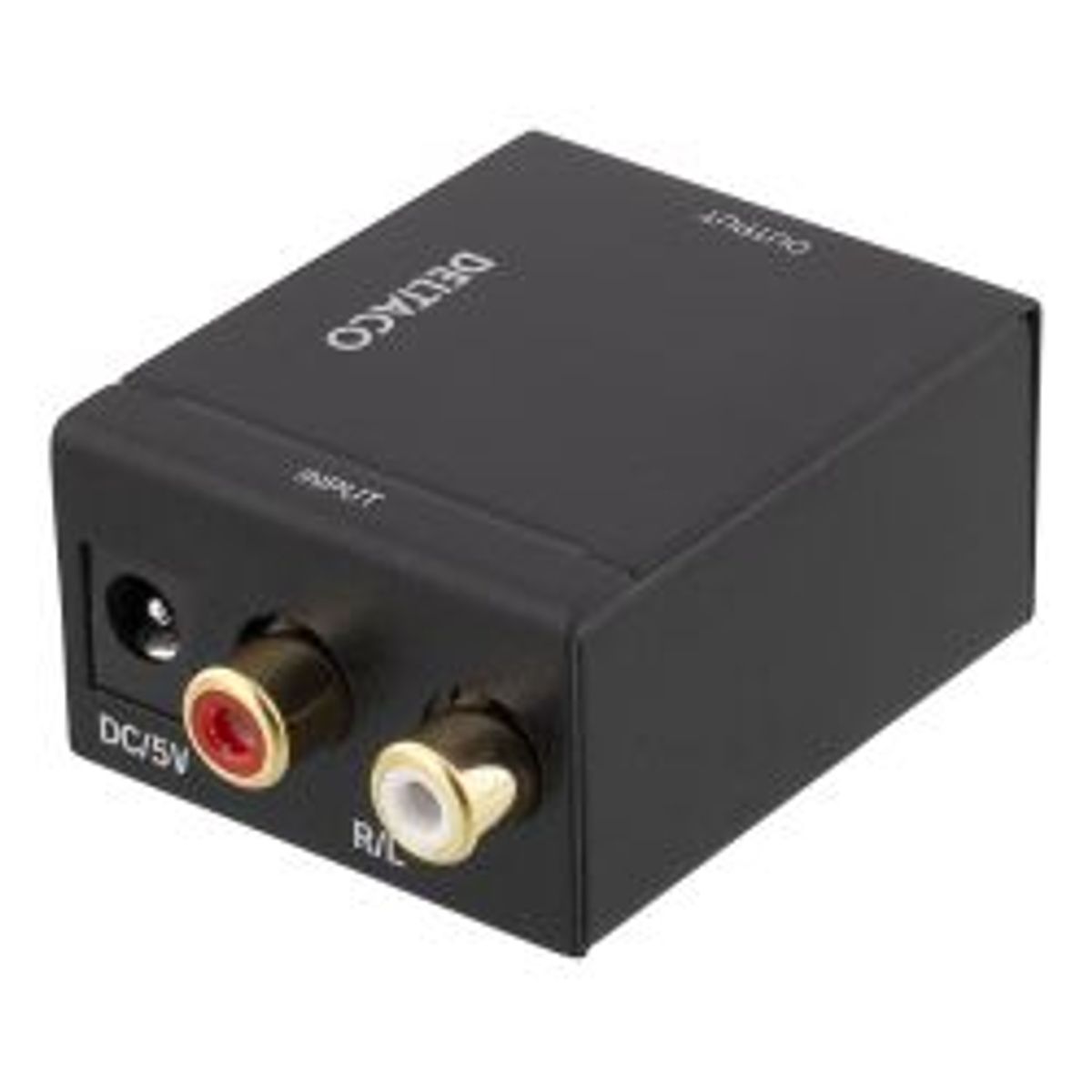 Deltaco Audio Converter From Analog>digital 2xrca Coaxial S/pdif - Diverse