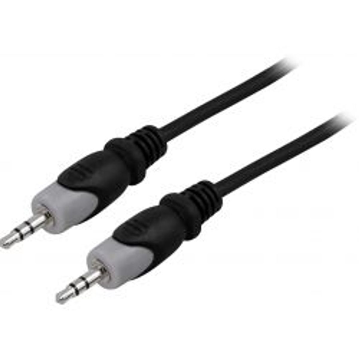 Deltaco Audio Cable 3.5mm Ma - Ma, 0.5m - Ledning