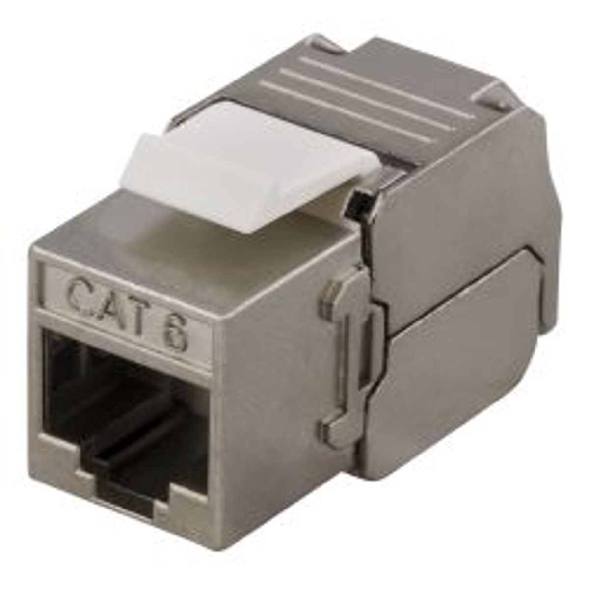 Deltaco Ftp Cat6 Keystone Connector, tool-free - Tilbehør til computer