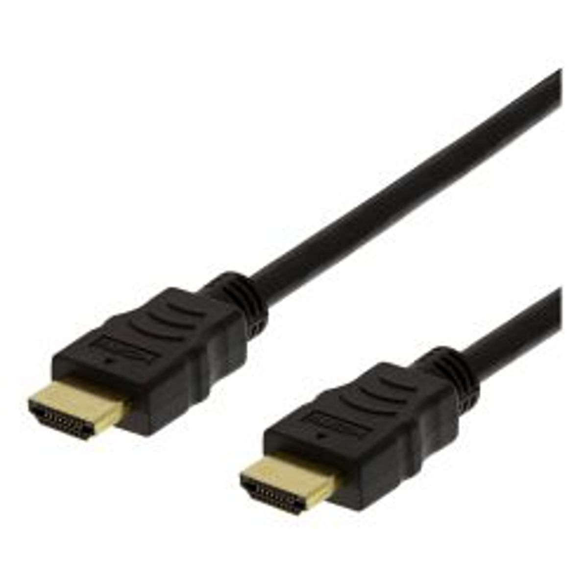 Deltaco High-speed Flex Hdmi-kabel, 4m, 4k Uhd, Sort - Ledning