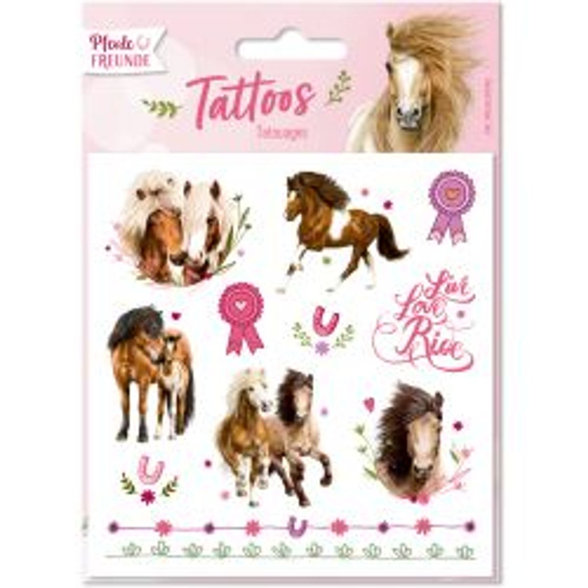 Die Spiegelburg Tattoos Horse Friends - Tatovering