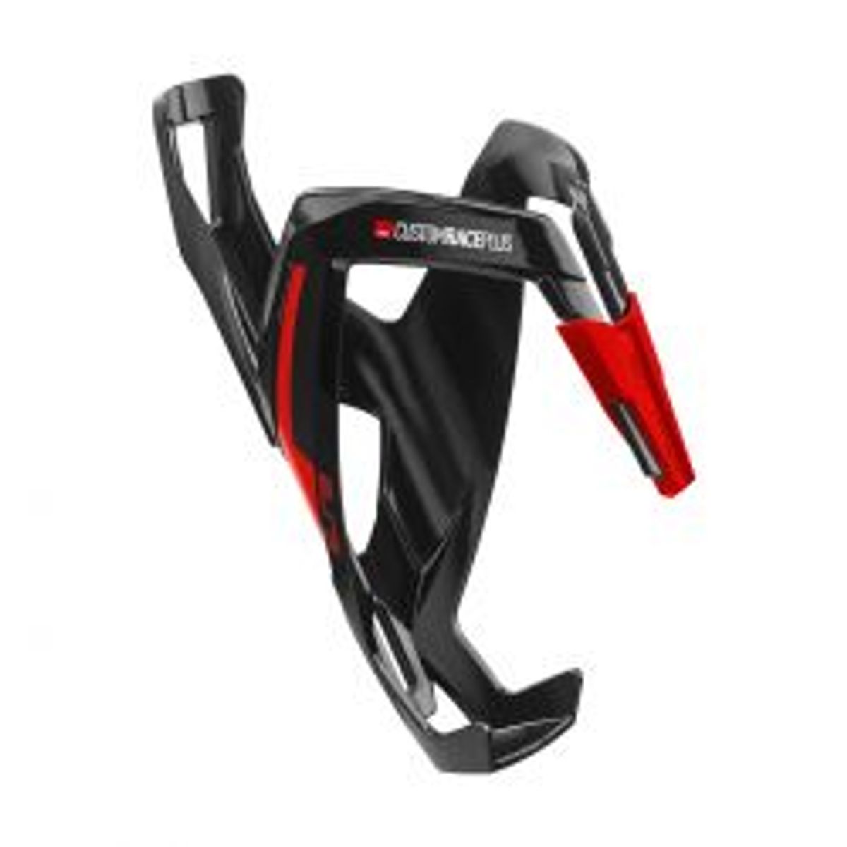 Elite Flaskeholder CustomRace+ sort Glossy Rød GR - Flaskeholder