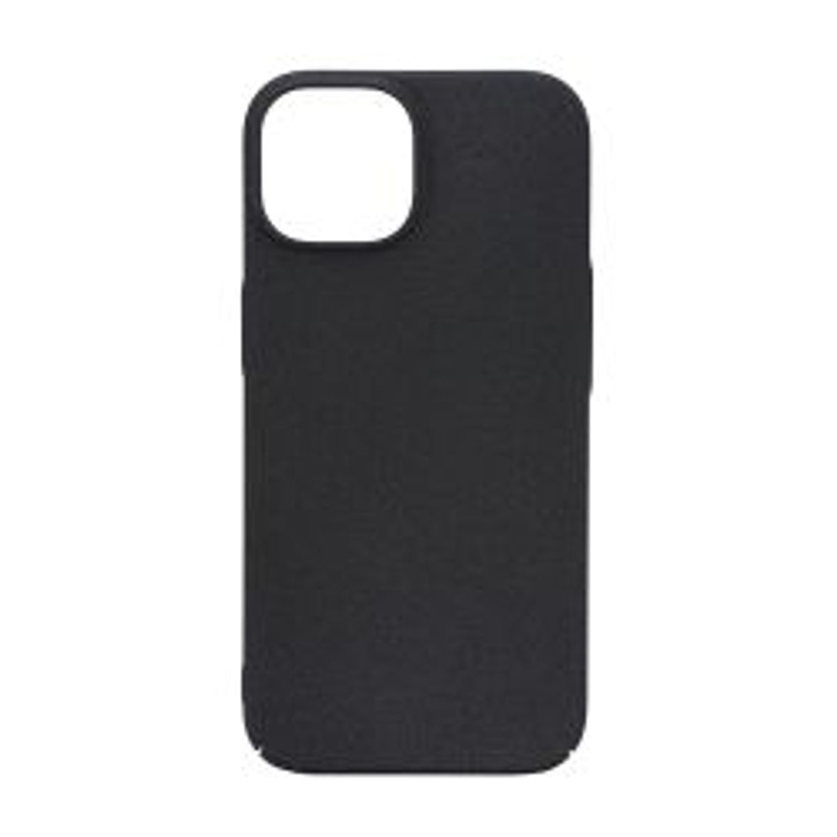 Essentials Iphone 15 Sand Bursted Back Cover, Black/grey - Mobilcover