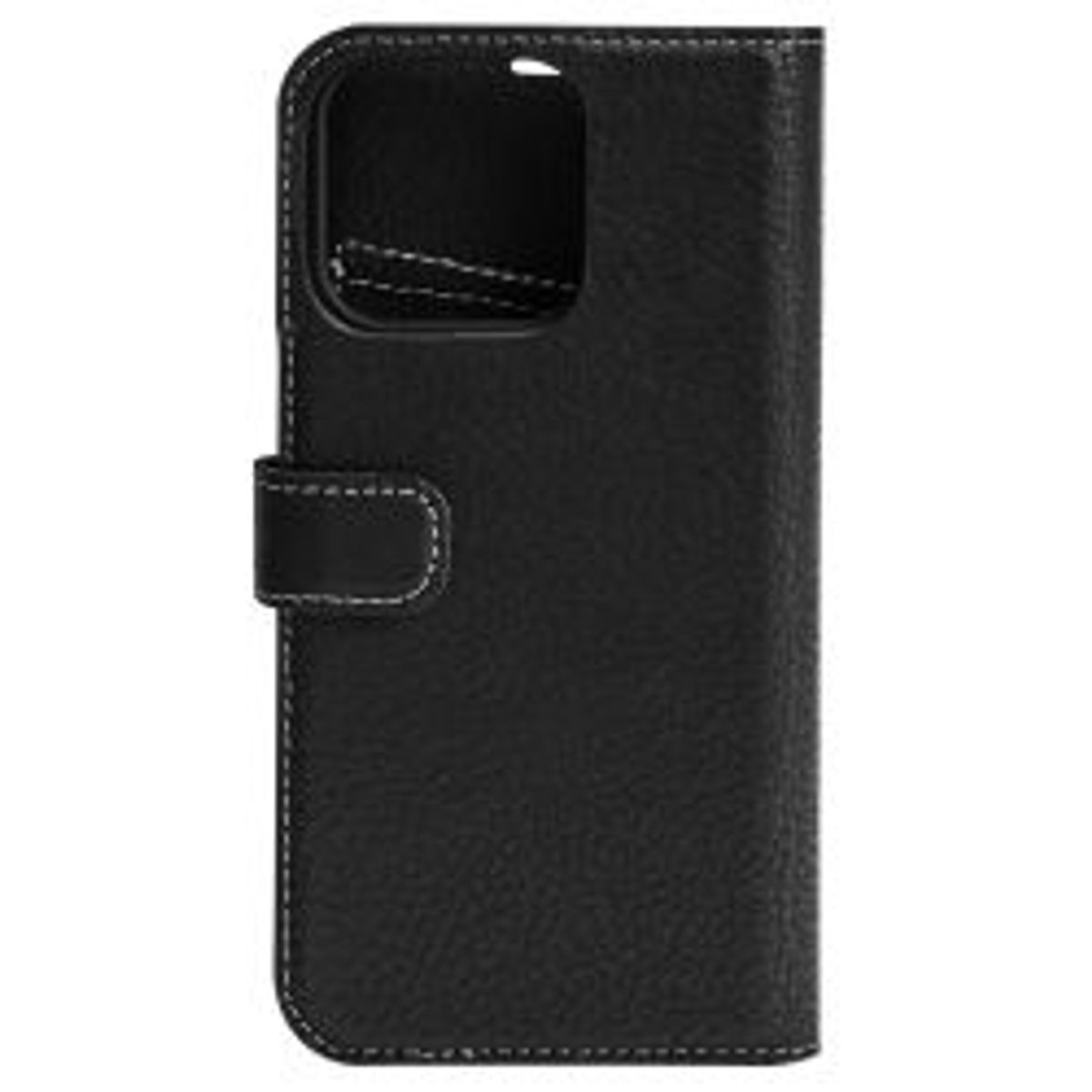 Essentials Iphone 13 Pro Leather Wallet, Detachable, Black - Mobilcover