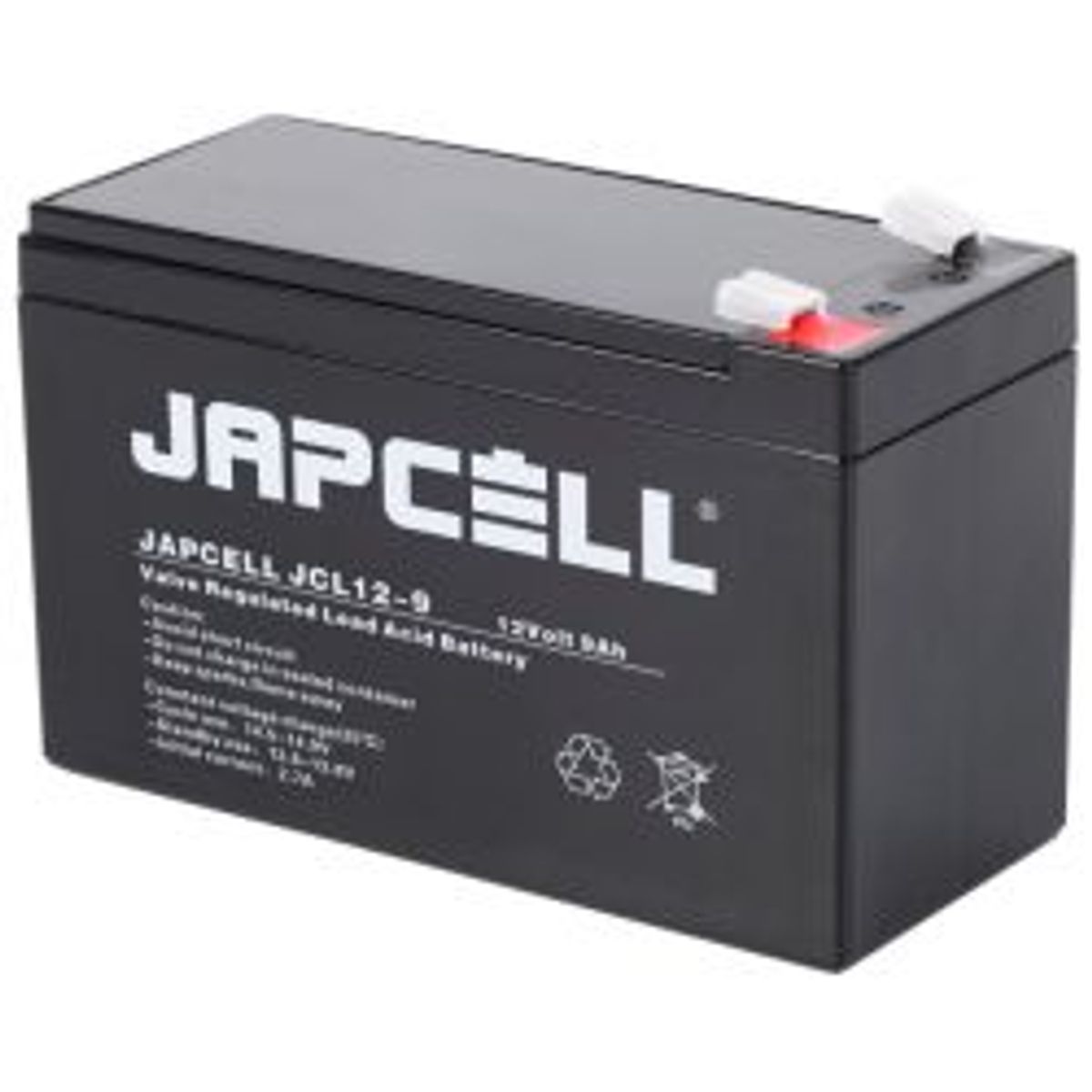 JAPCELL JCL12-9 AGM battery - Batteri