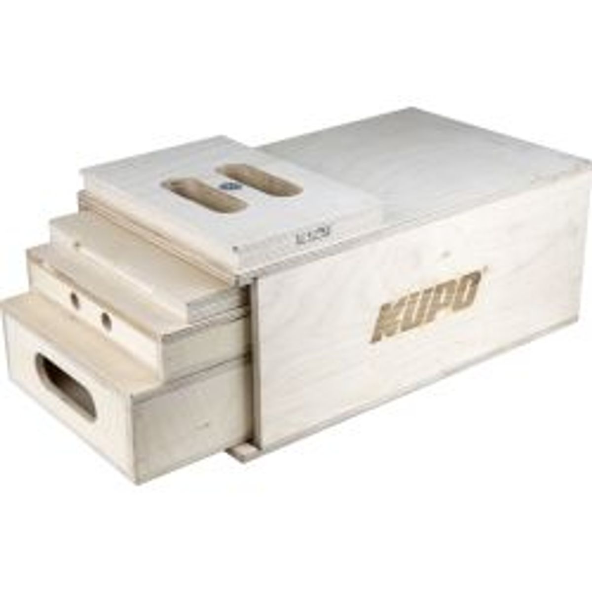 Kupo KAB-41K 4-1 Nesting Apple Box Set Pancake, Quarter, Half&Full Apple Box - Opbevaring