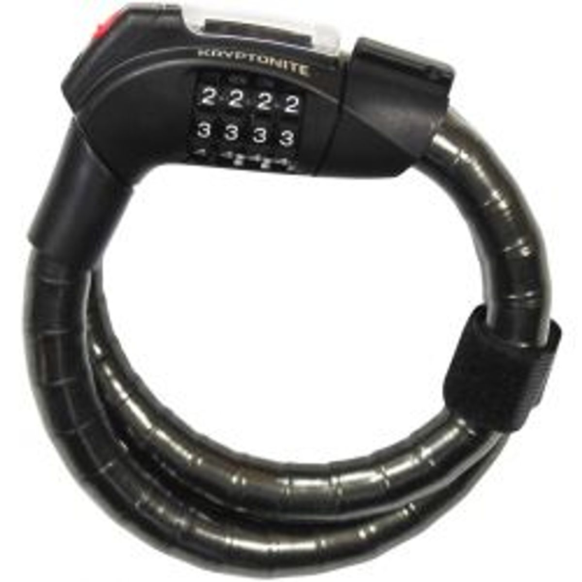 Kryptonite Key Kabel Combo Kryptoflex 208 Armored 80 Cm - Cykellås