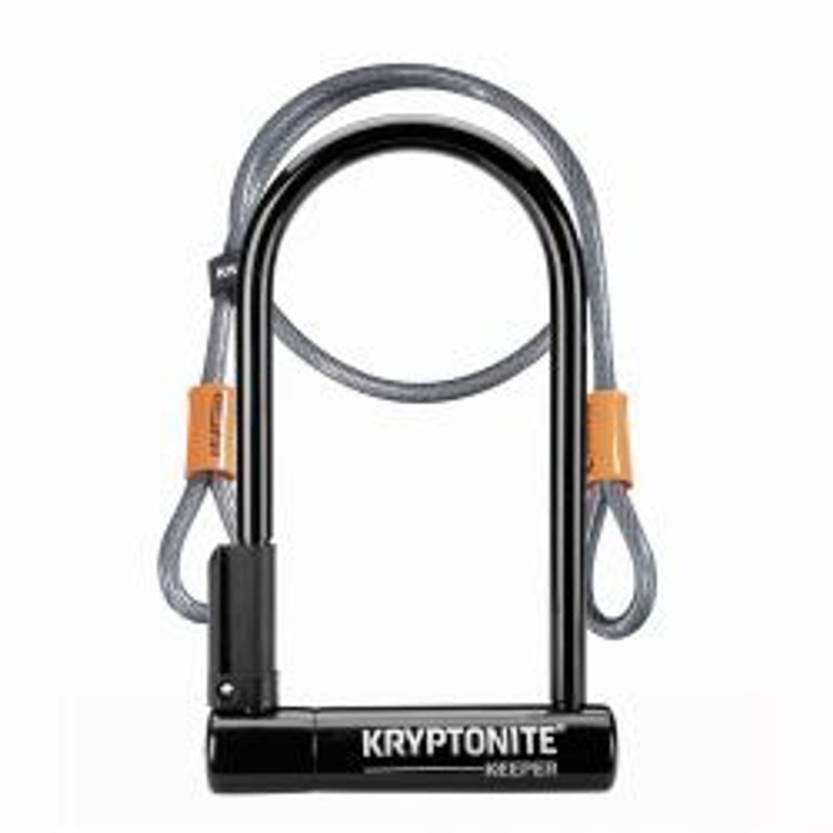 Kryptonite U-lock Keeper 12 Std Incl. 4' Flex - Cykellås