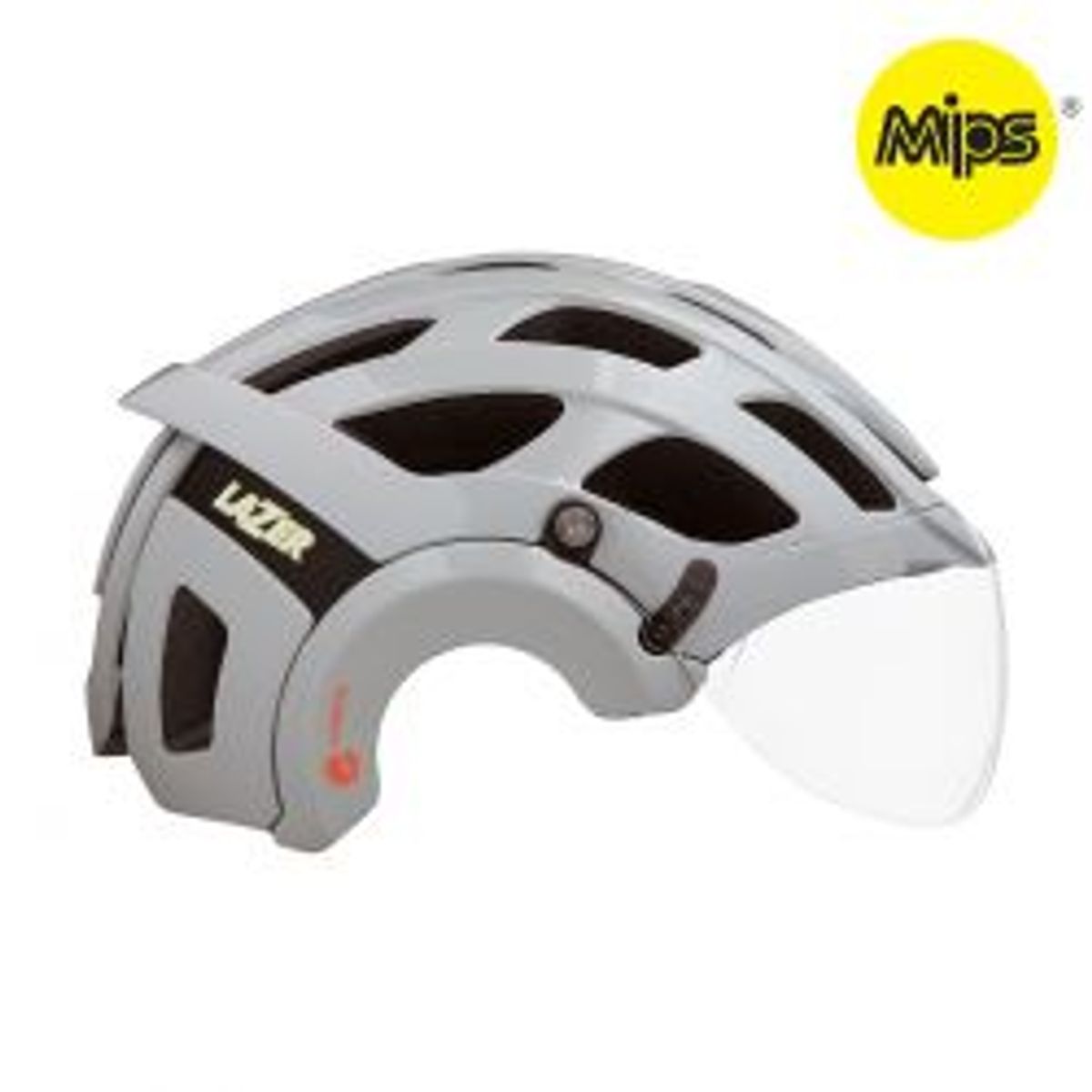 Lazer hjelm Anverz NTA MIPS Slate grå L 58-61cm led - Cykelhjelm