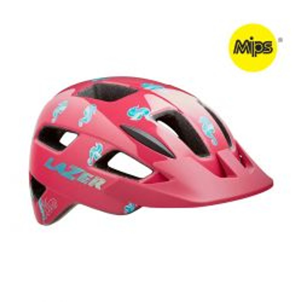 Lazer hjelm Lil Gekko MIPS Pink Sea Pony + MIPS + GR Buck - Cykelhjelm