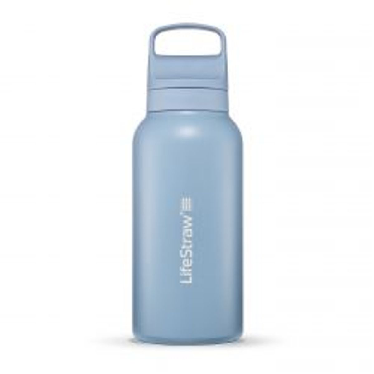 LifeStraw Go 2.0 Stainless Steel Water F - Icelandic Blue - Str. .1L - Vandfilter