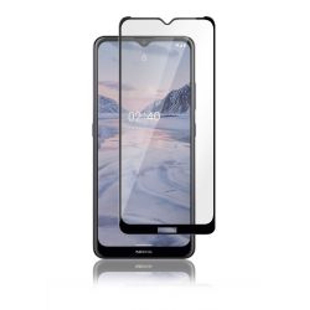 Panzer Nokia 2.4 Full-fit Glass Black - Tilbehør til smartphone