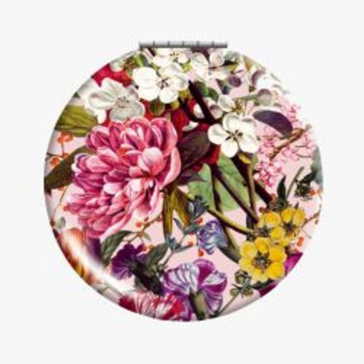 Cedon Pocket Mirror Large Flowers - Spejl