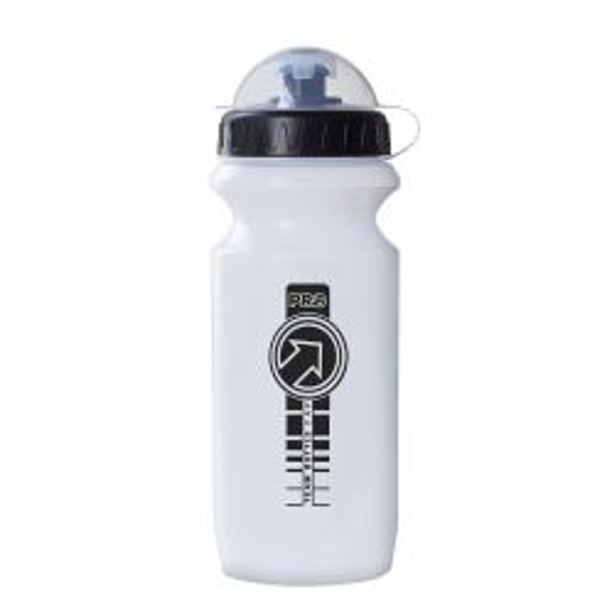 PRO Team Flaske Transparent 600ml w/cap - Drikkeflaske