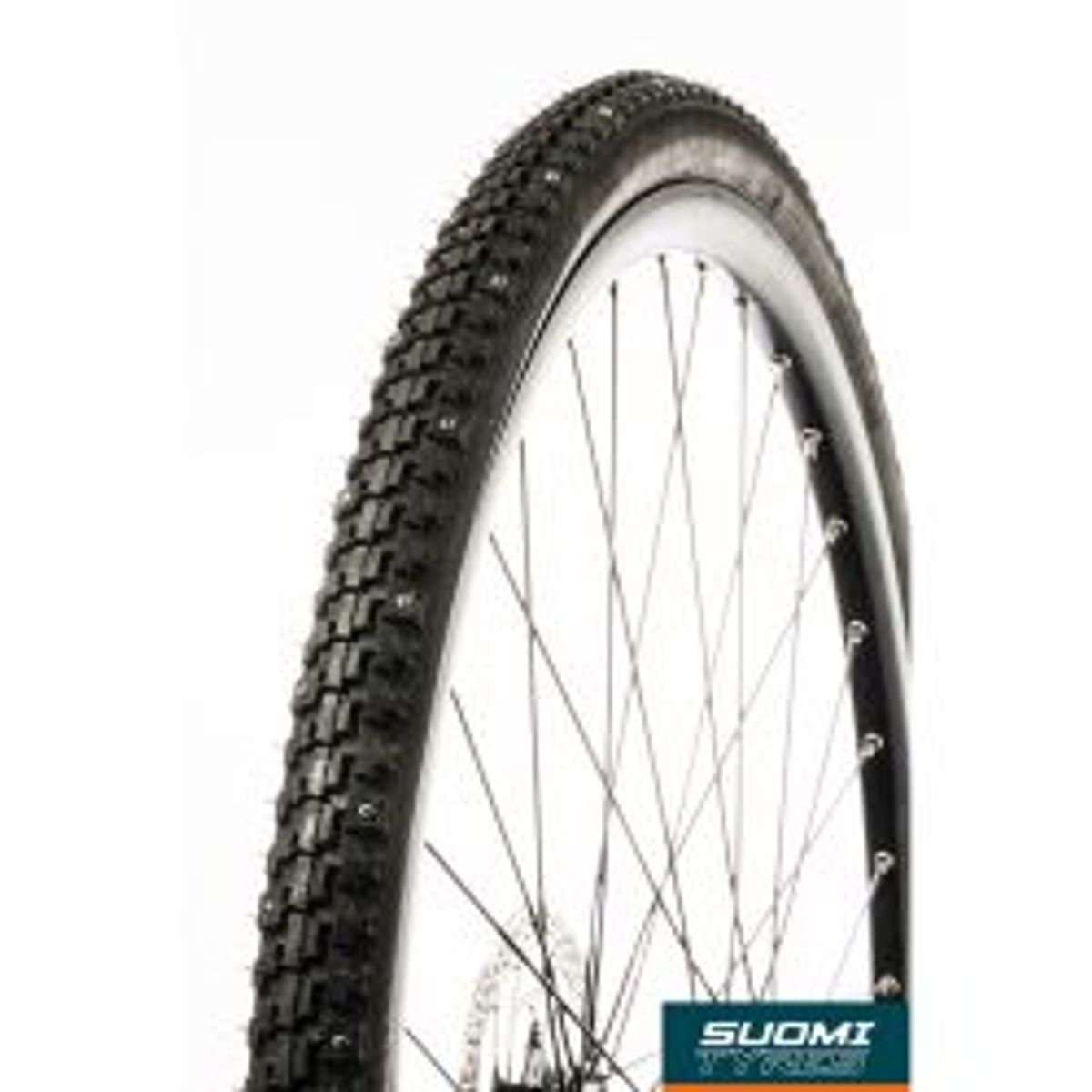 Suomi Tyres Tyre A10 74 Studs 40/44-622 28x1 1/2 Studded Tyre - Cykeldæk