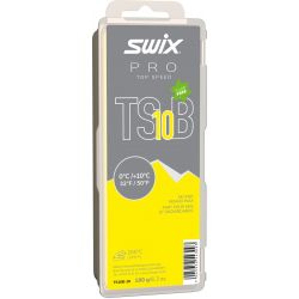 Swix Ts10 Black, 0c/+10c, 180g - Skiudstyr