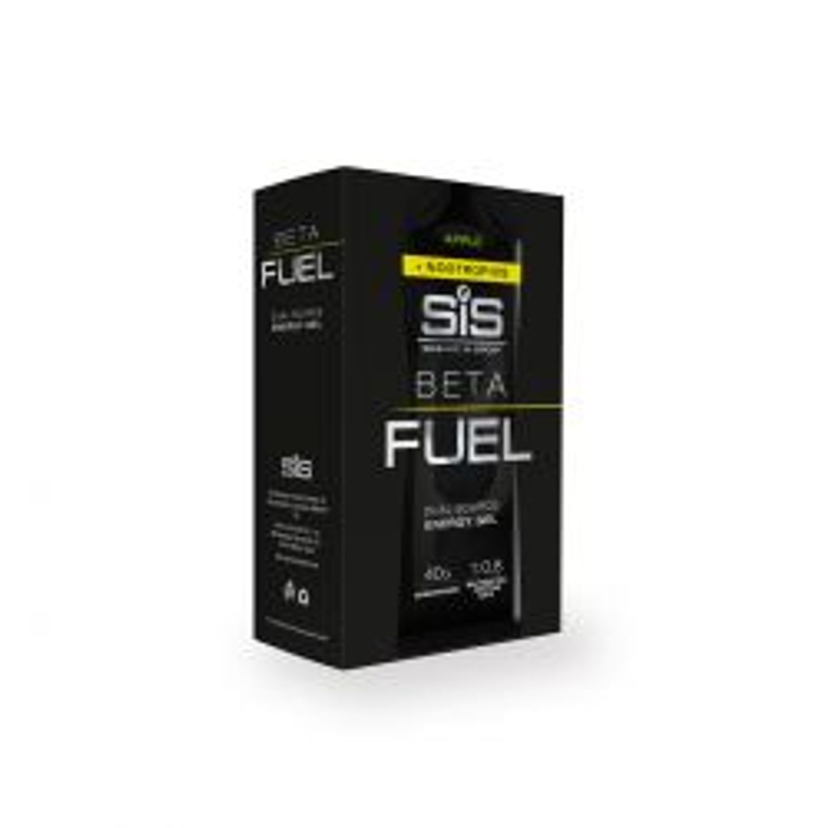 SiS (Science In Sport) Scienceinsport Sis Beta Fuel Gel+nootr Sexpa Æbel 6x60ml - Kosttilskud