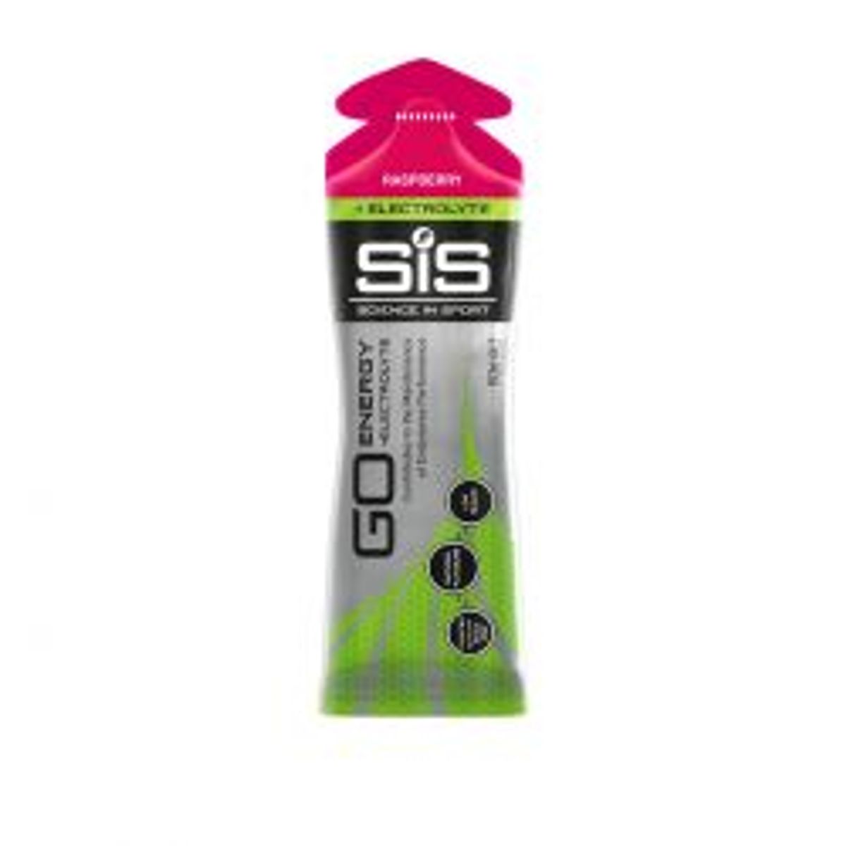 SiS (Science In Sport) Scienceinsport Sis Go Energy +electrolyte Gel Hindbær 30x60ml - Kosttilskud