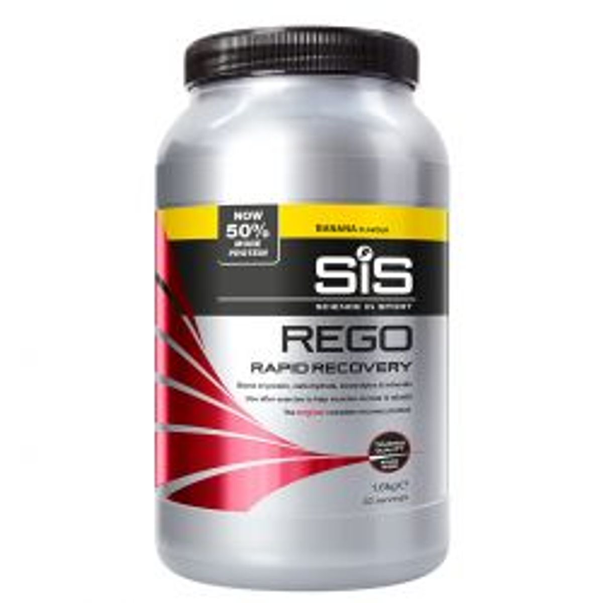 SiS (Science In Sport) Scienceinsport Sis Rego Rapid Recovery Banan 1,6kg - Kosttilskud