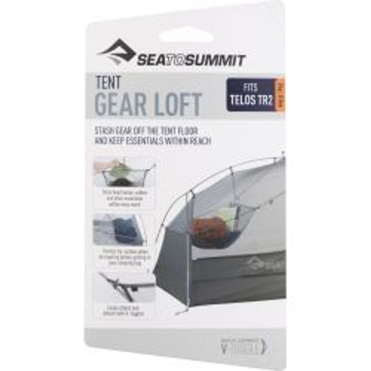 Sea To Summit Gear Loft For Telos Tr2 Grey - Opbevaring