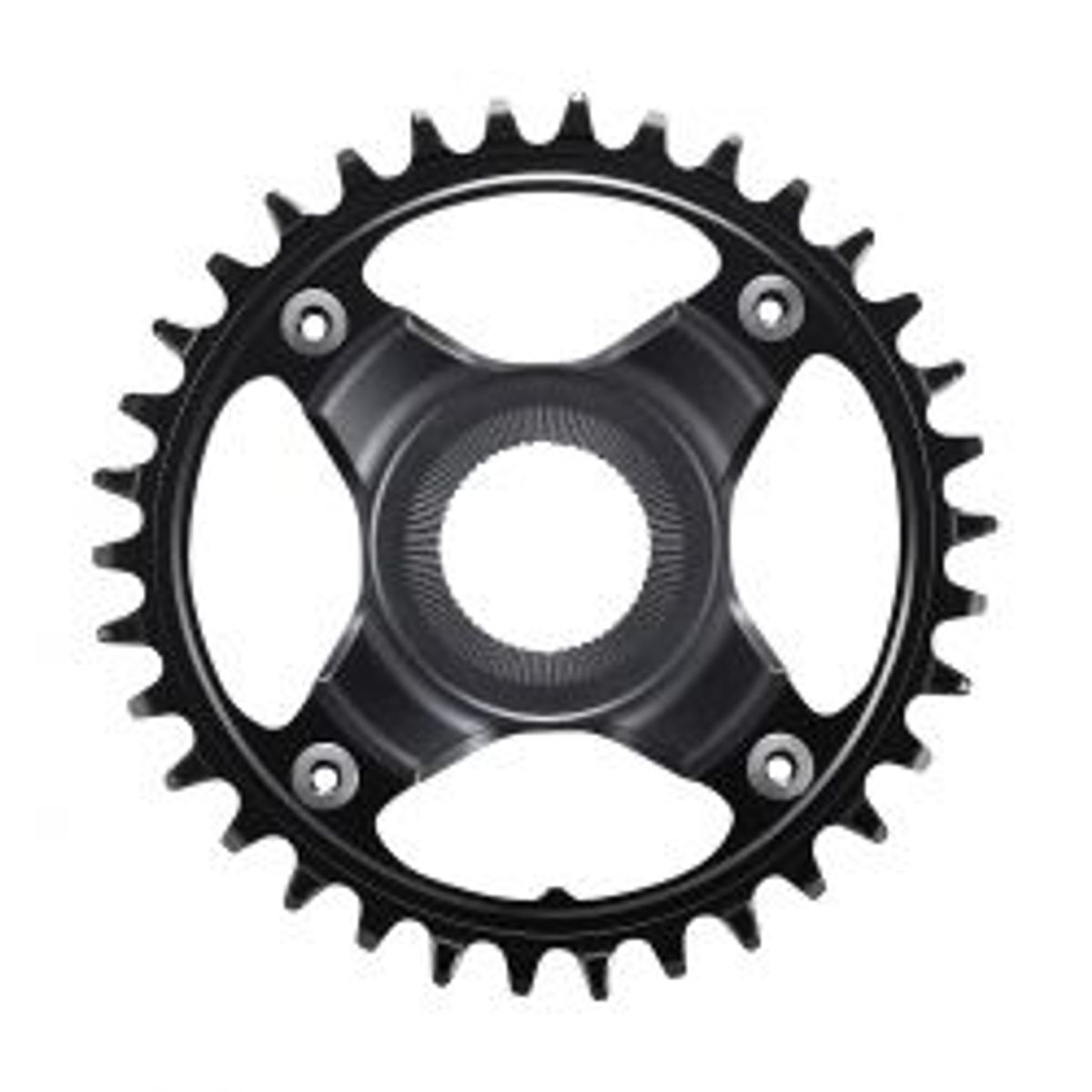 Shimano Chainring 34t Black 55mm Steps Sm-cre80-12-b W/o Cg - Cykel klinge