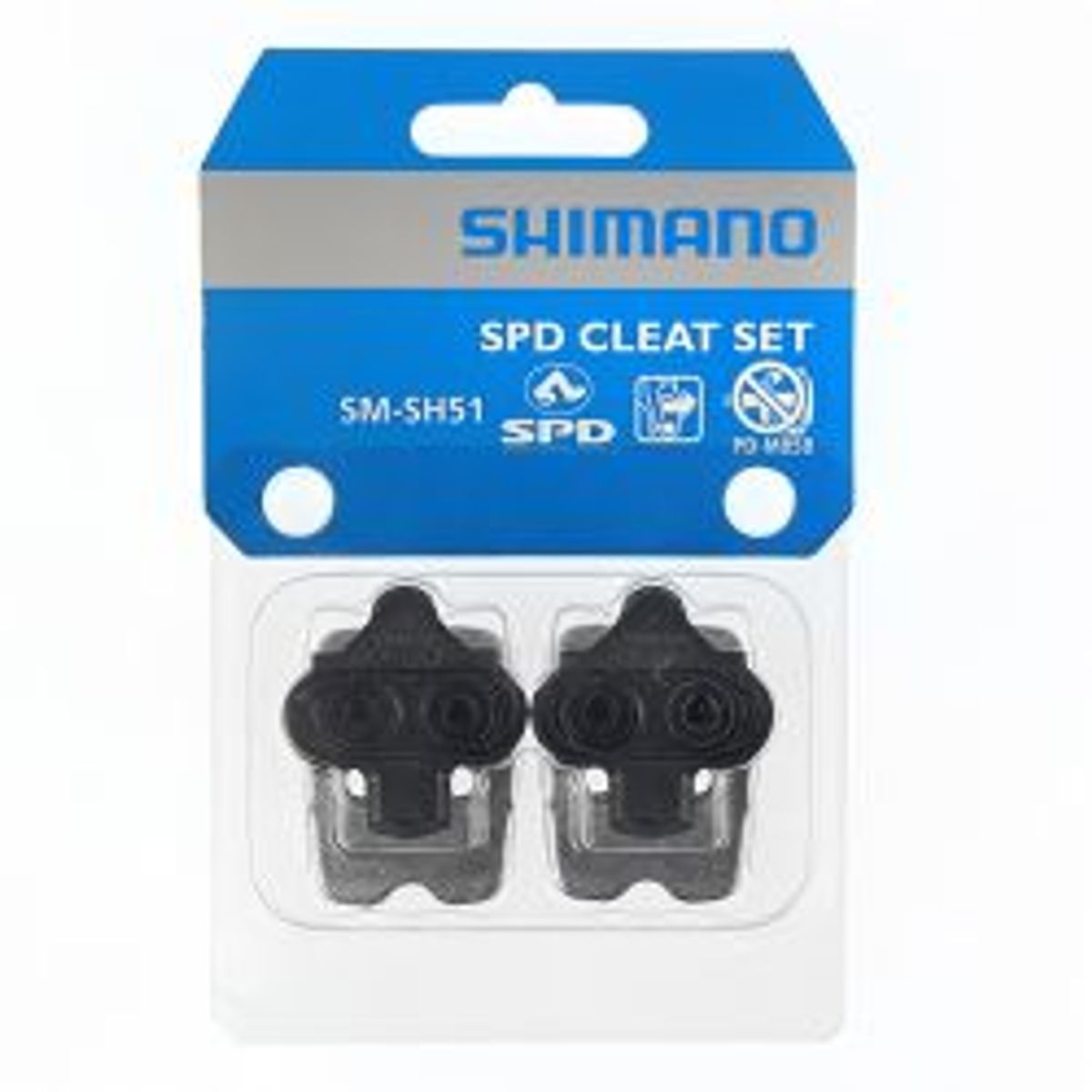 Shimano Klampe Sm-sh51 Med Plade - Cykelreservedele