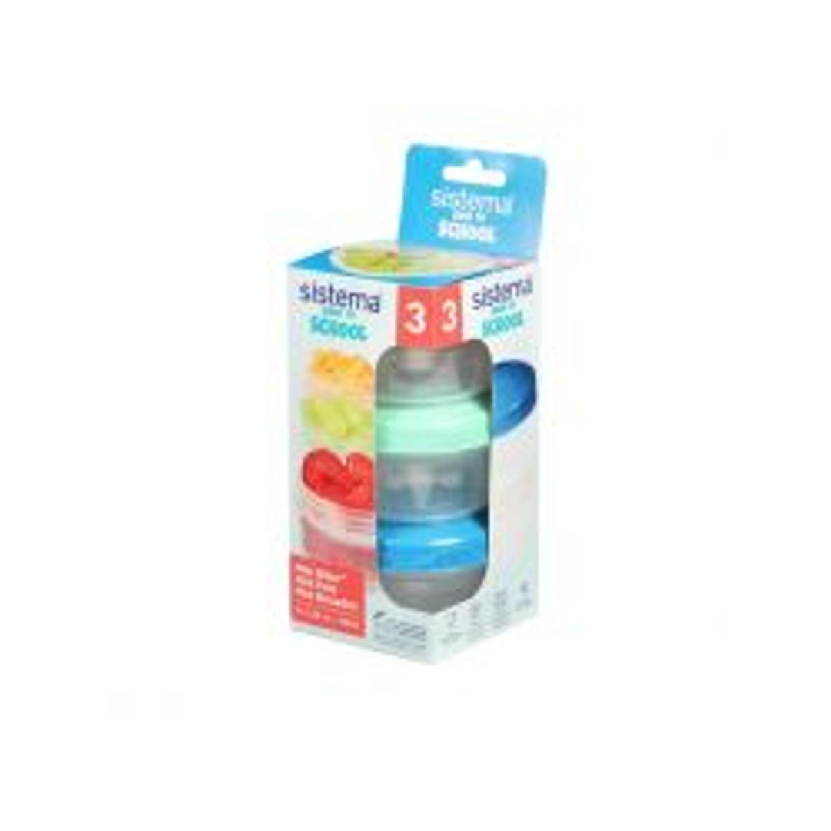 Sistema 130ml Mini Bites To Go 3 Pack Bts 2024 - Opbevaring