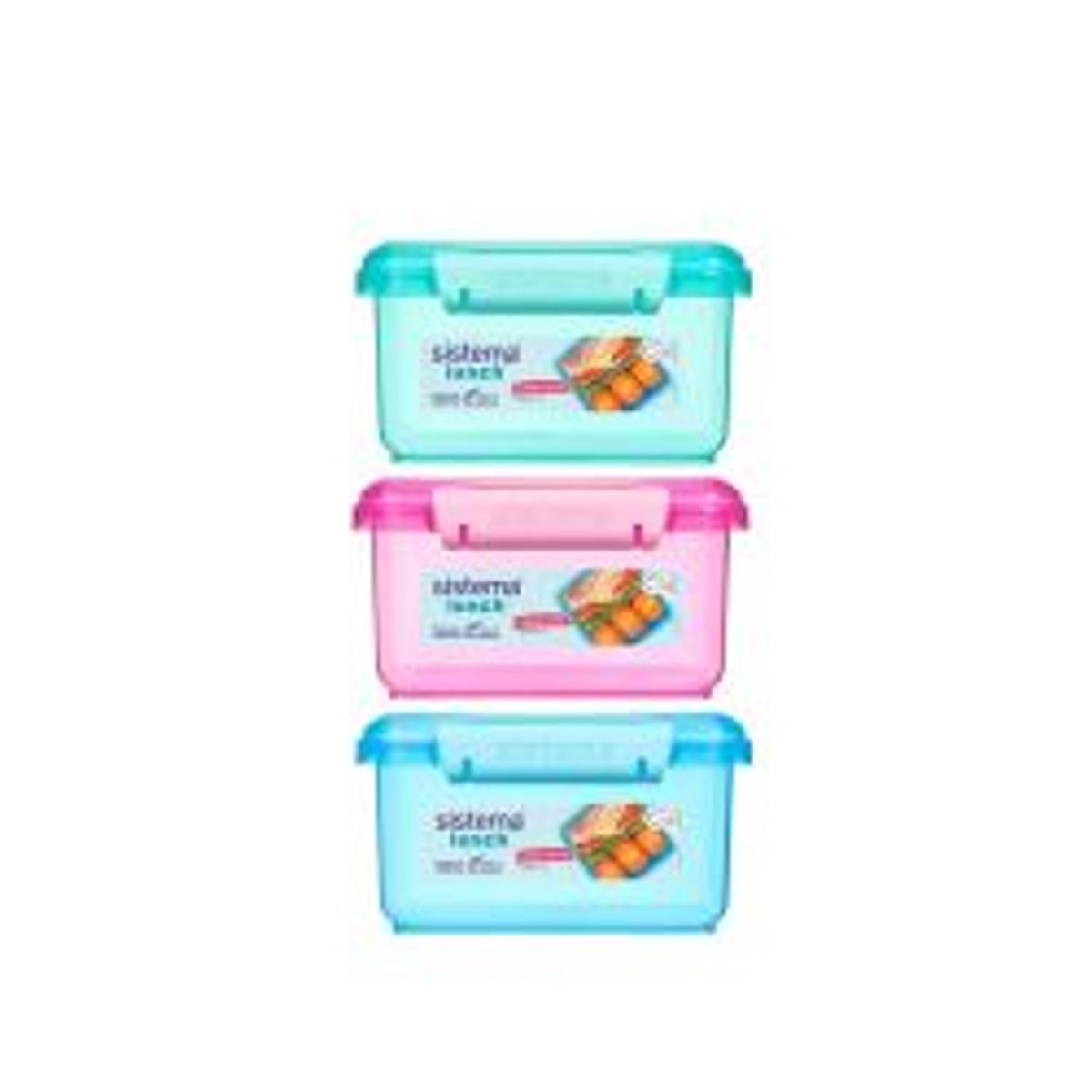 Sistema Lunch Plus 1,2l - Pink - Madkasse