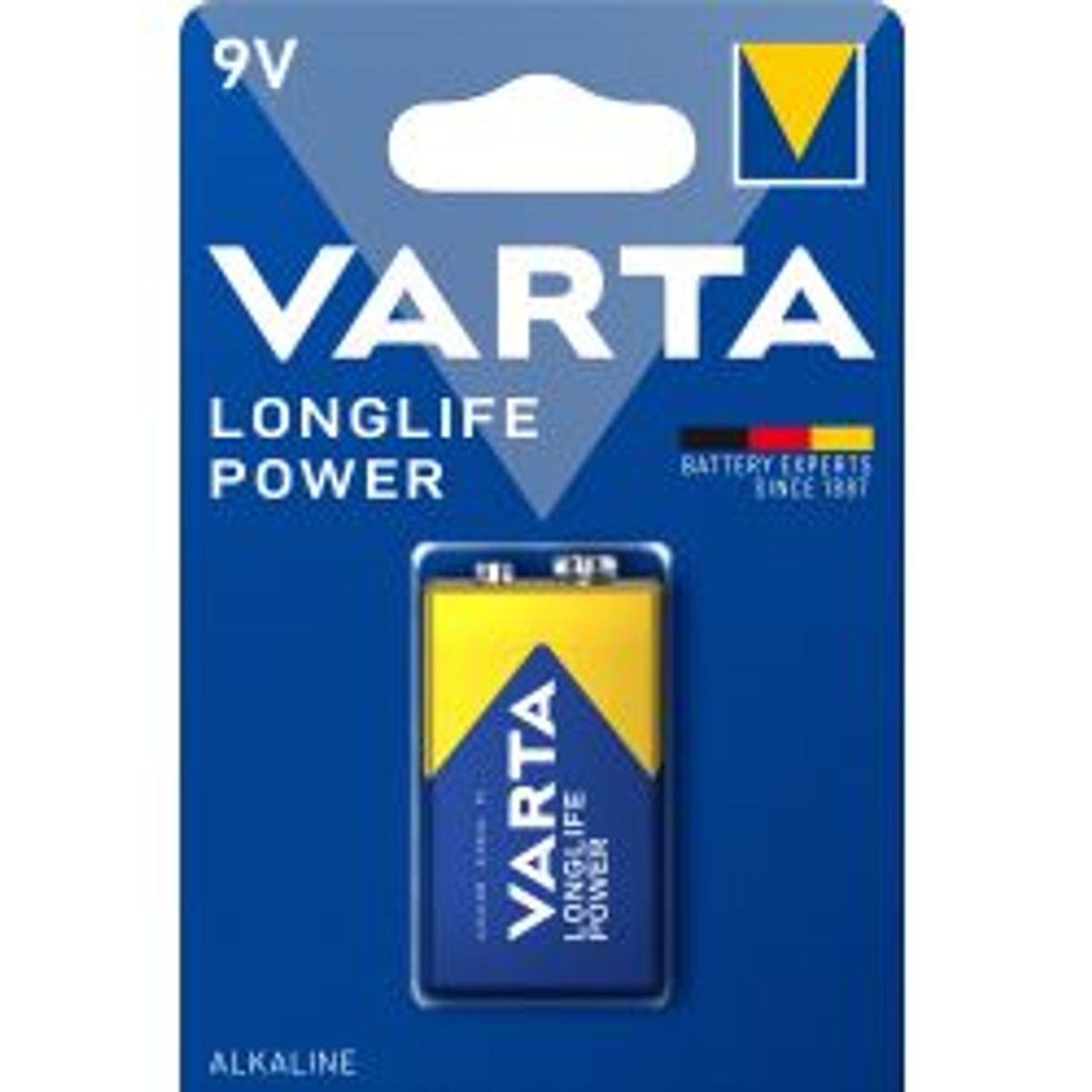 Varta Longlife Power 9v 1 Pack (b) - Batteri