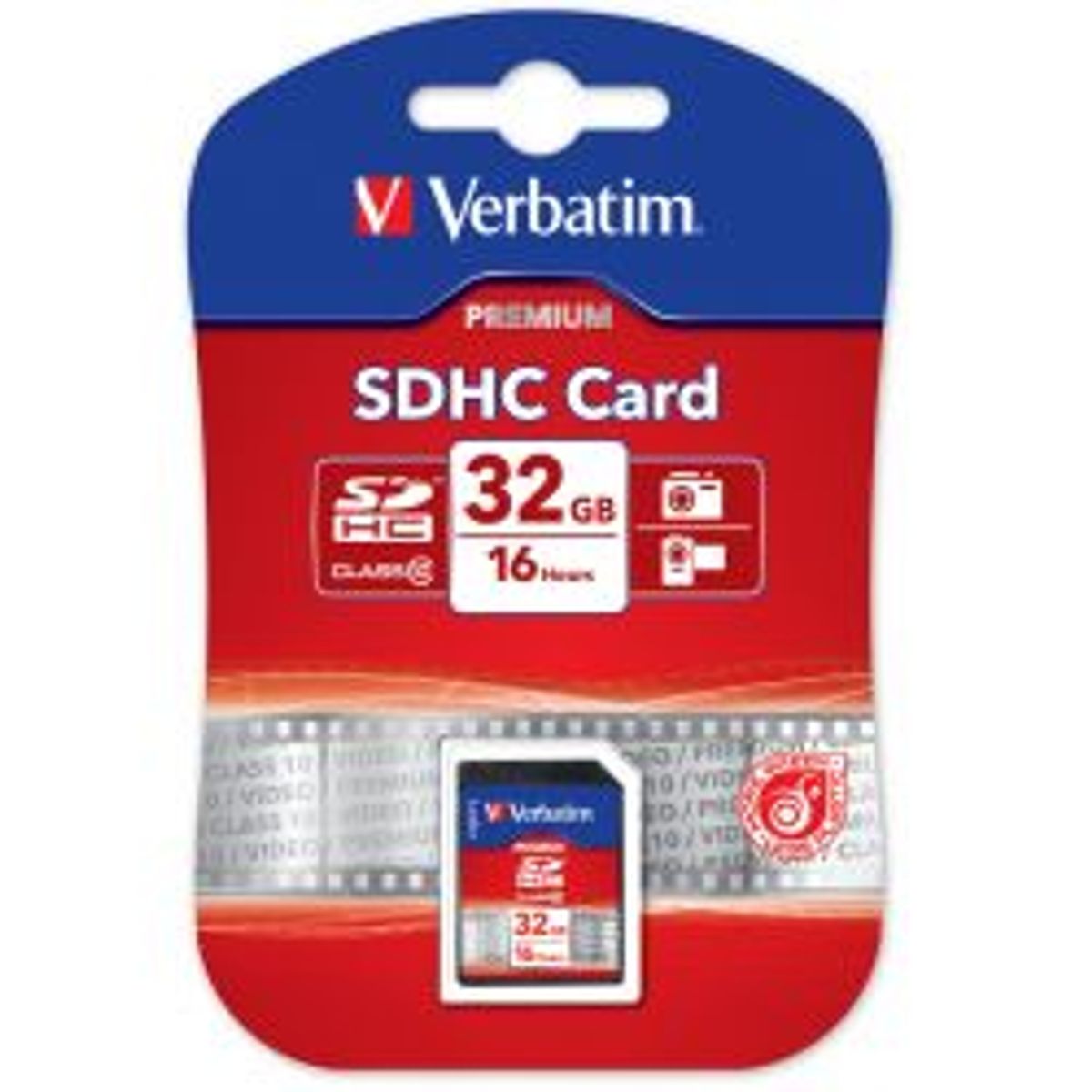 Verbatim Memory Card, Sdhc Class 10, 32gb