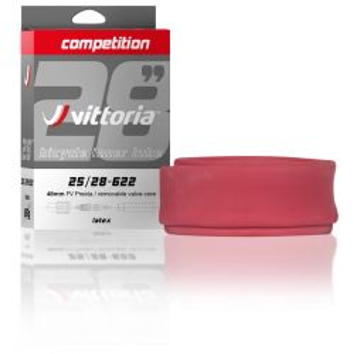 Vittoria Slange Competition Latex 700x19/23c Presta 48mm Rvc - Cykelslange