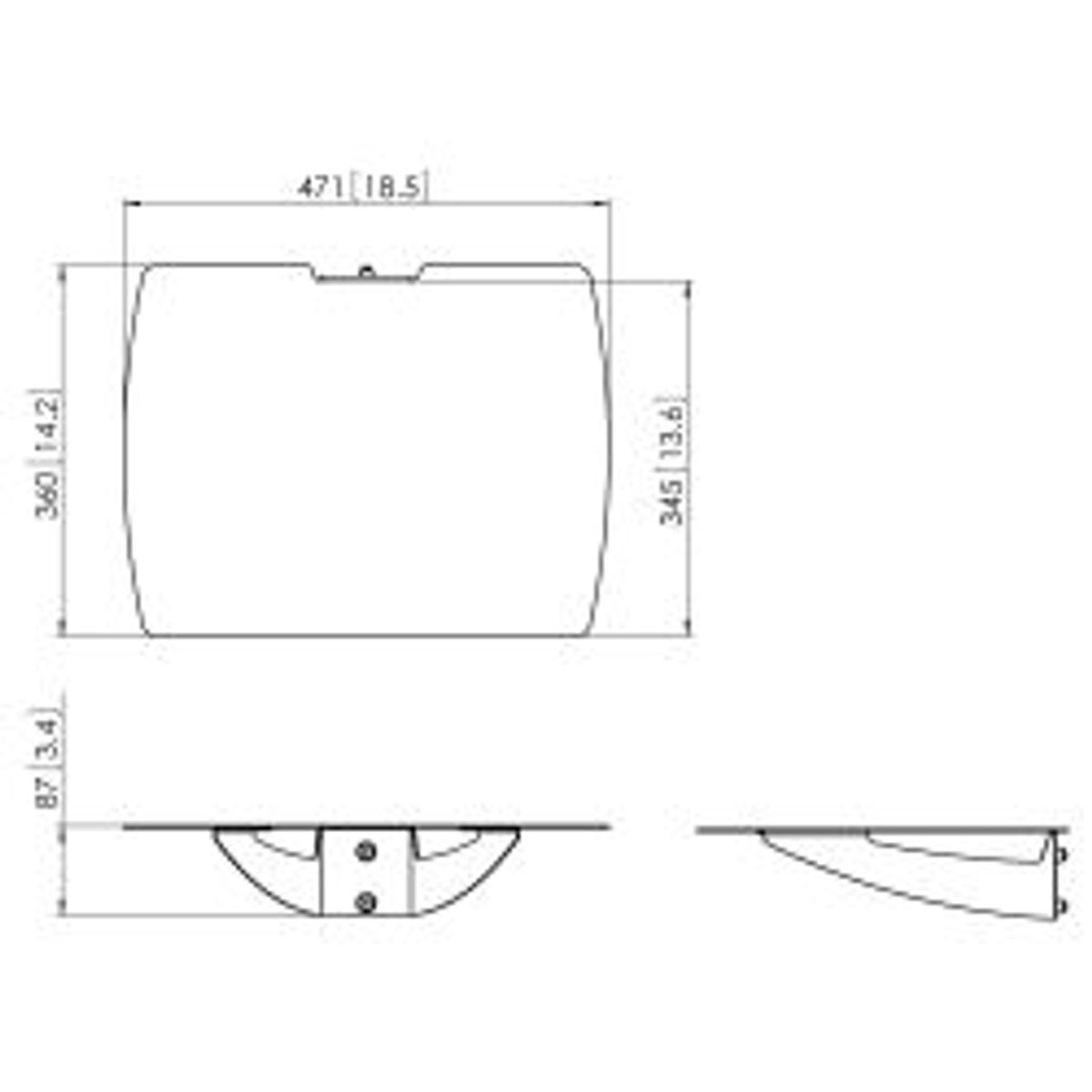 Vogel's Vogelspro Pua 9507 Tray For Puc 25xx/27xx Series Black - Diverse