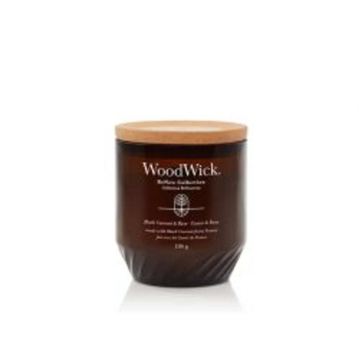 WoodWick Medium ReNew - Black Currant & Rose - Duftlys