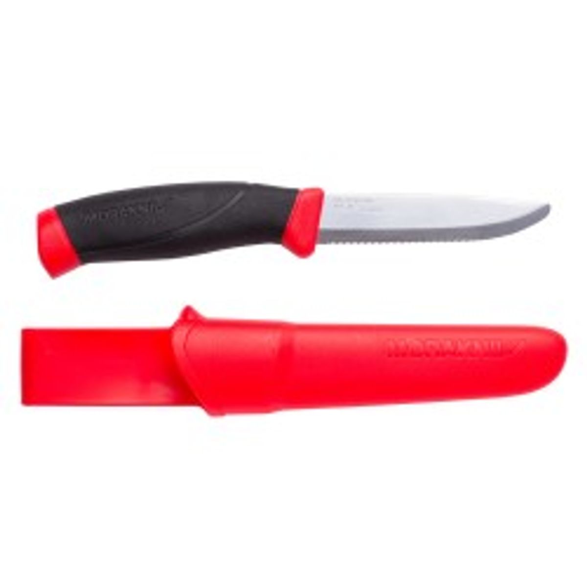 Morakniv Companion F Rescue Serrated - Rød