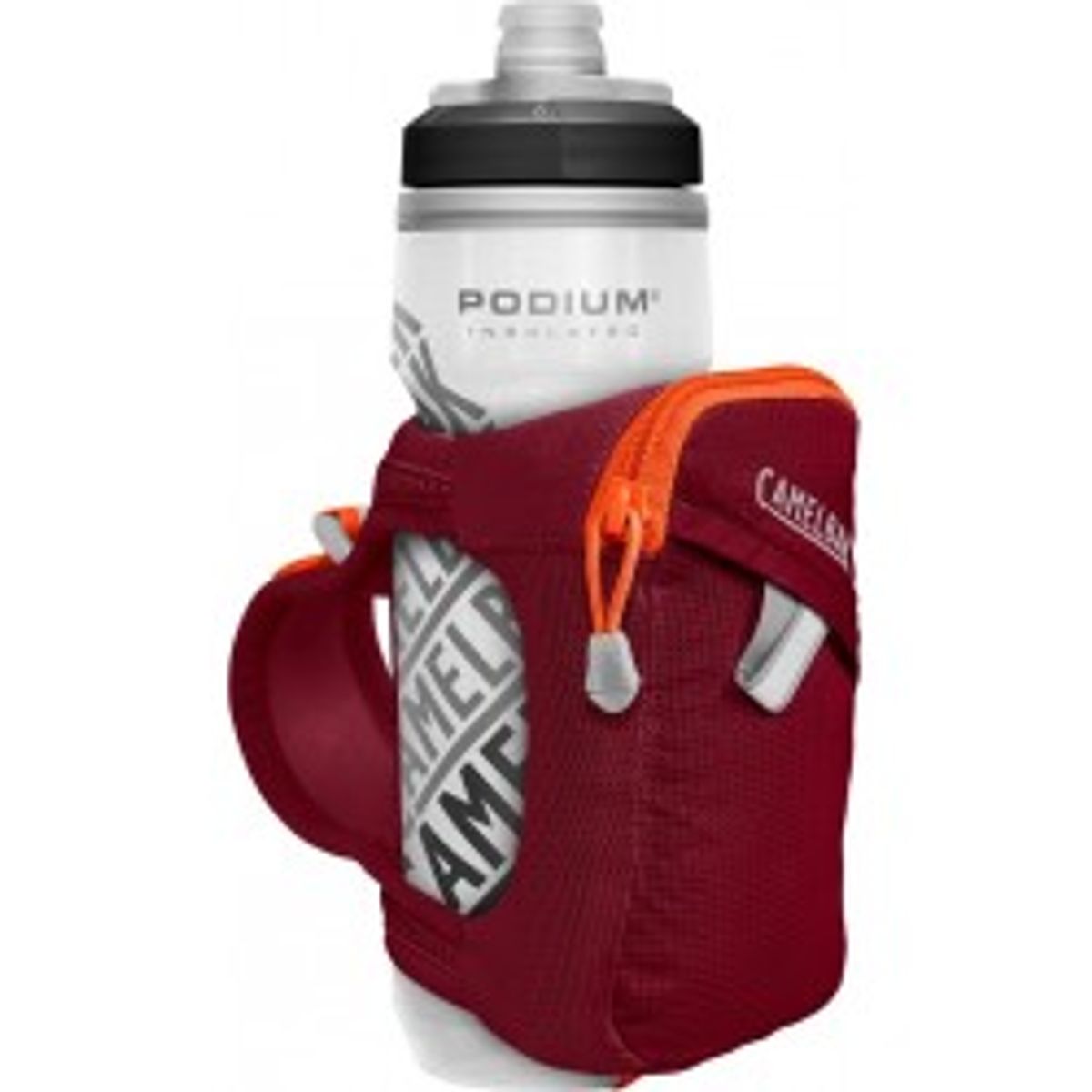 Camelbak Quick Grip Chill Handheld, 21oz. - Burgundy/Hot Coral - Str. 21oz - Flaskeholder