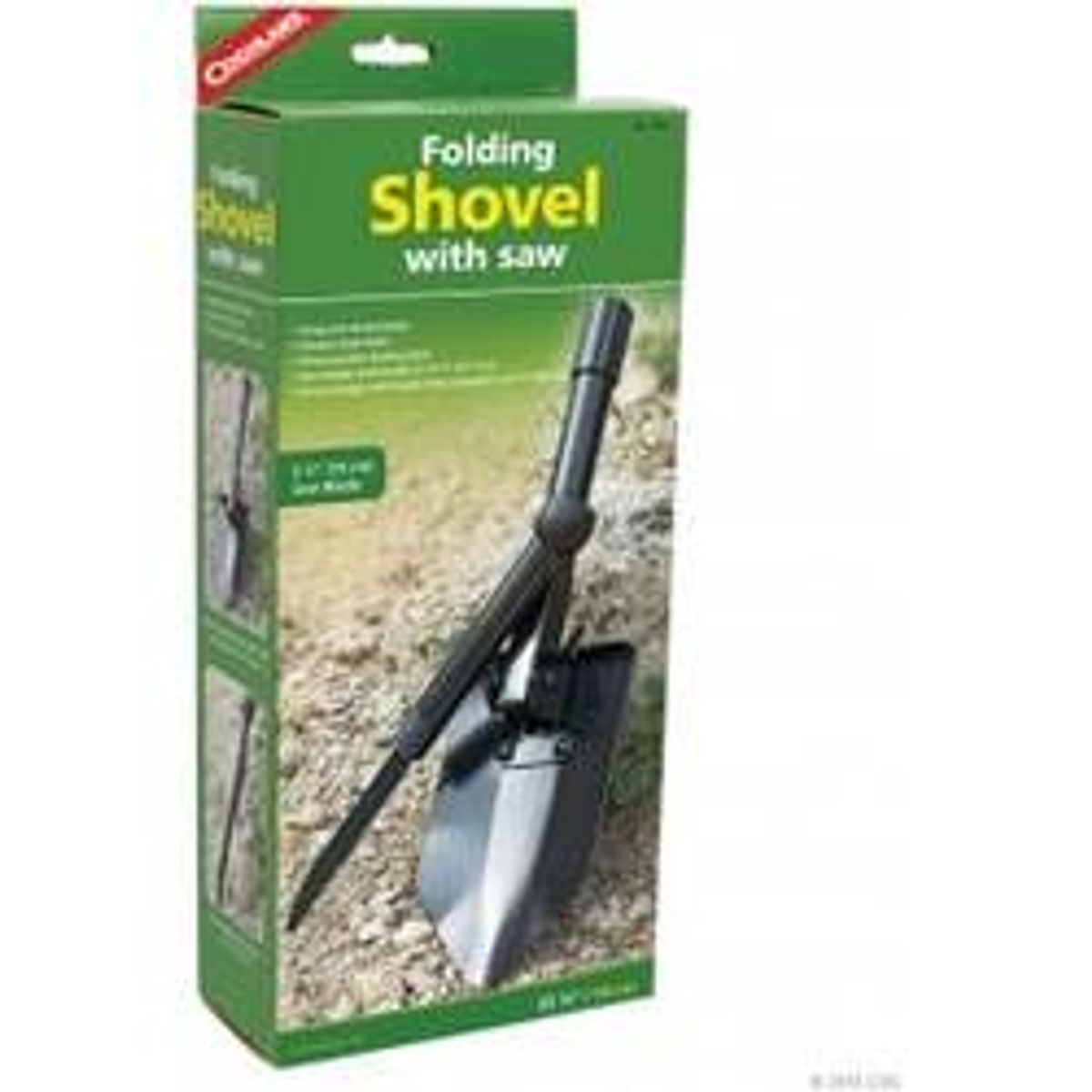 Coghlans Folding Shovel With Saw - Skovl