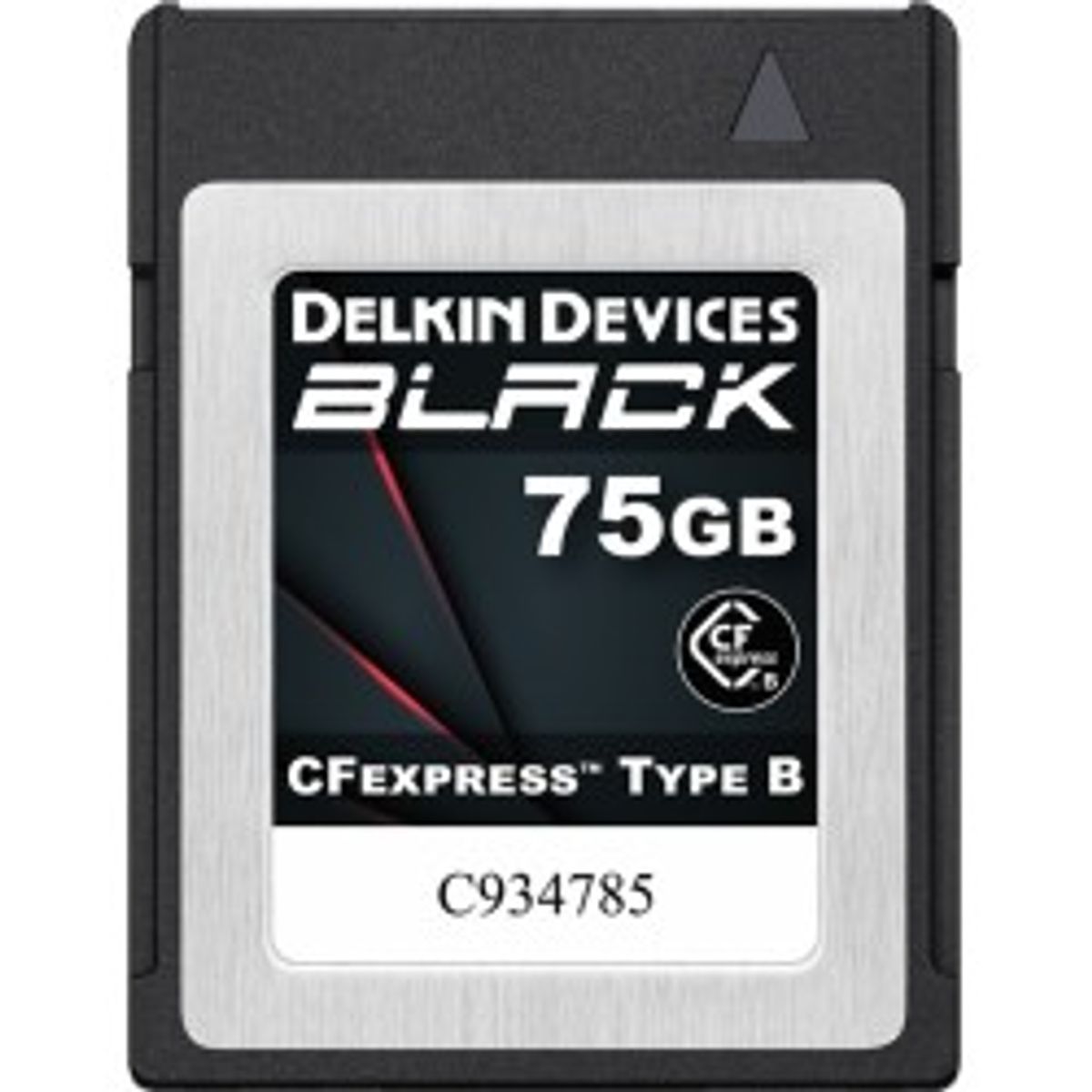 Delkin CFexpress BLACK R1725/W1240 75GB - Hukommelseskort