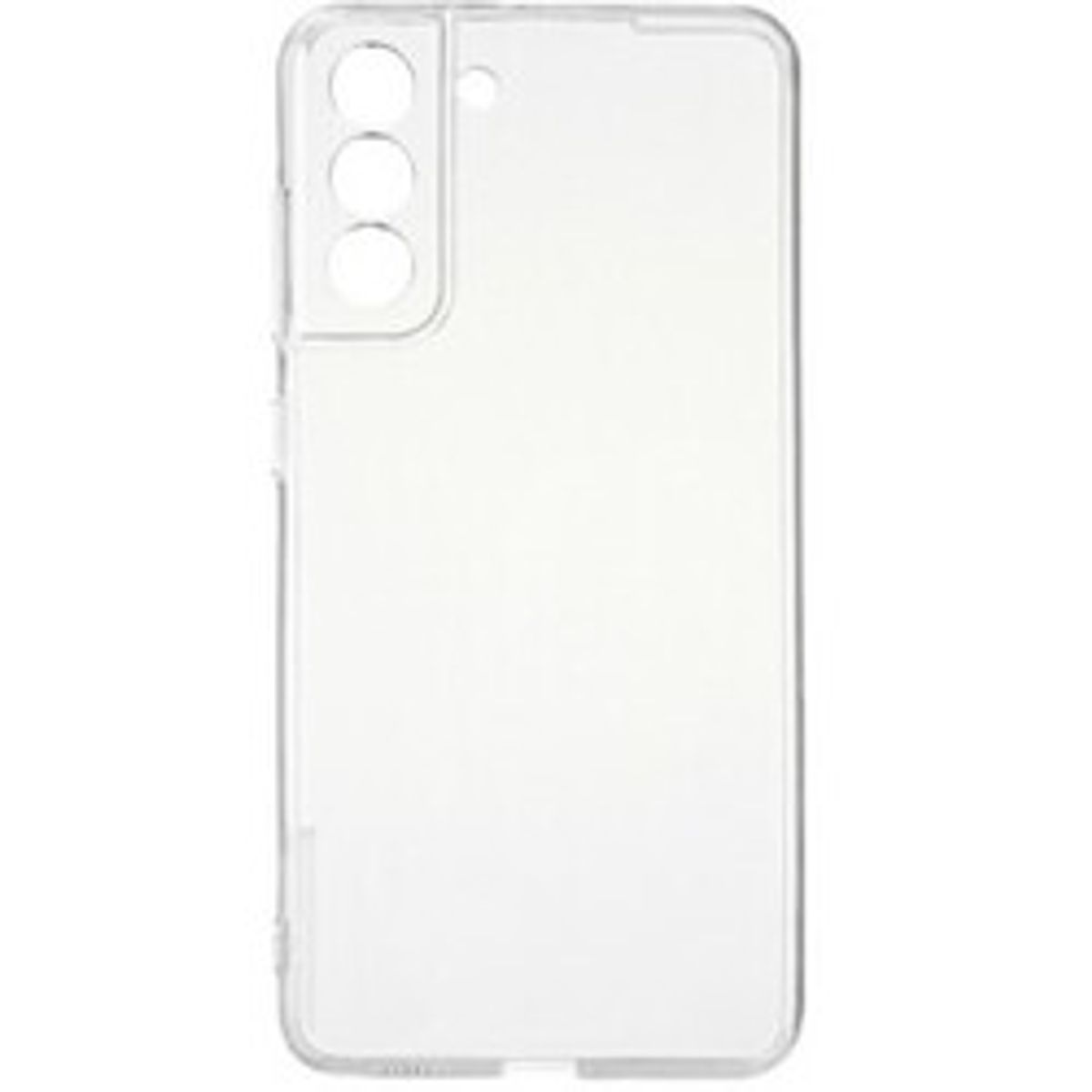 Essentials Samsung S21 Fe Tpu Back Cover, Transparent - Mobilcover