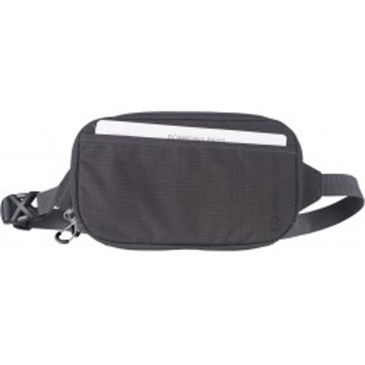 Lifeventure Rfid Travel Belt Pouch, Recycled, Grey - Taske