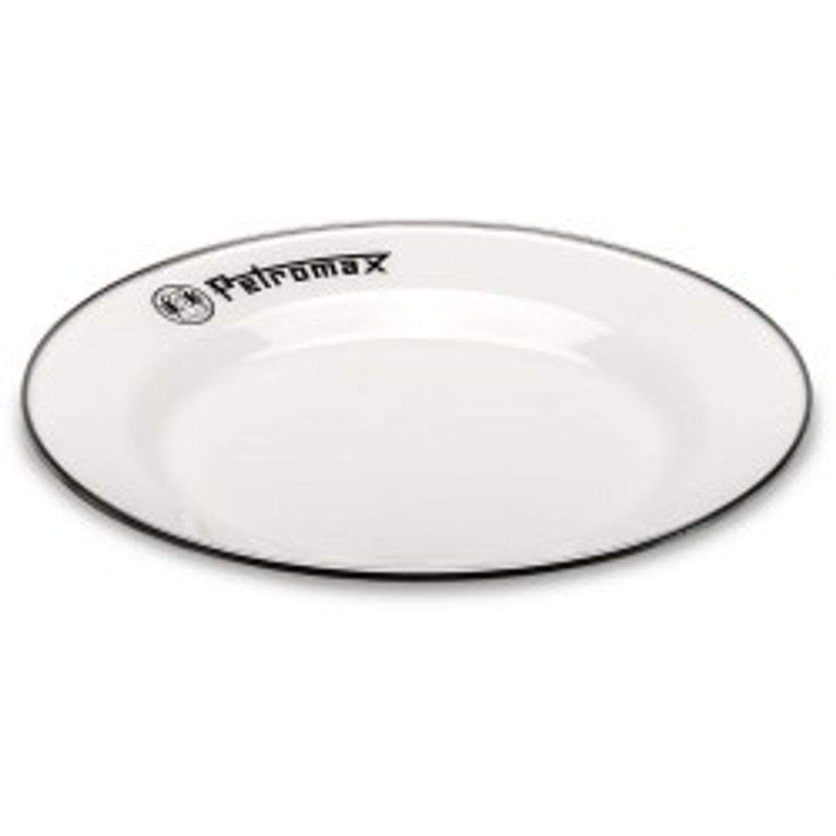 Petromax Enamel Plates White 2 Pieces (26 Cm) - Tallerken