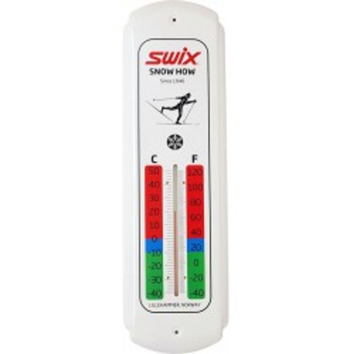 R210 Swix Rect. Wall Thermometer - Termometer