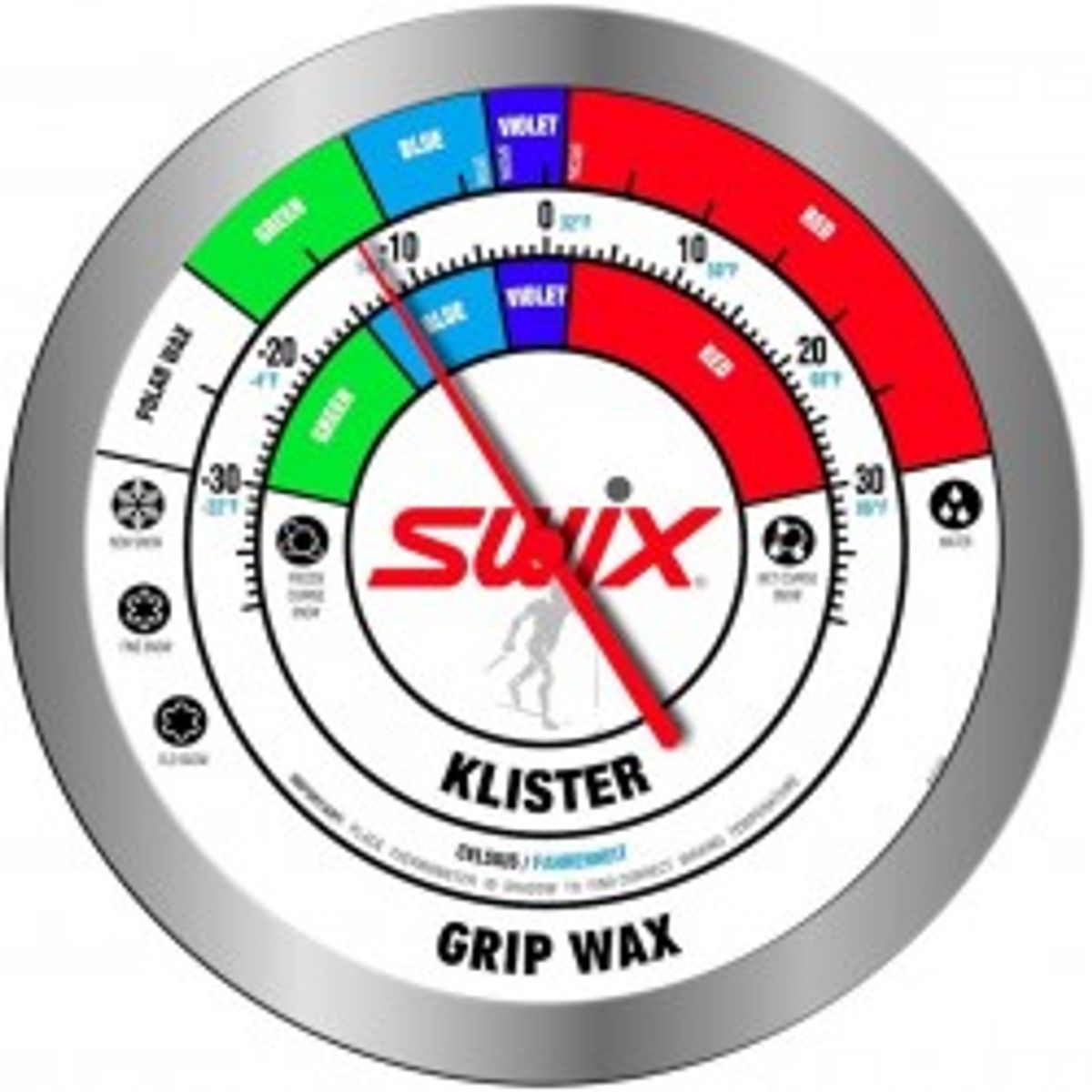 R220 Swix Round Wall thermometer - Termometer