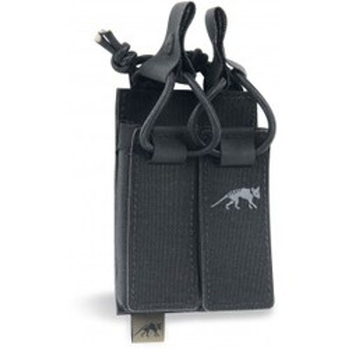 Tasmanian Tiger Tt Dbl Pistol Mag Pouch Bel Vl - Black - Str. Stk - Taske