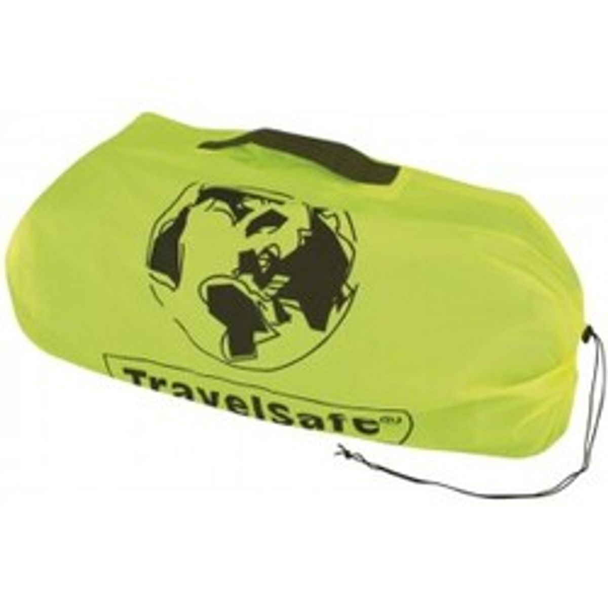 Travelsafe Rain/flight Cover M < 55 Ltr. - Fluor Yellow - Tilbehør til tasker