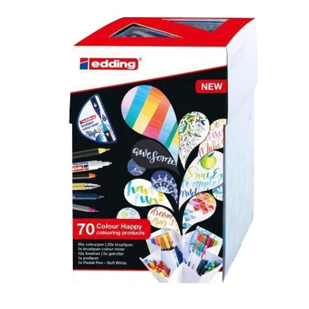 Edding - 70 Colour Happy