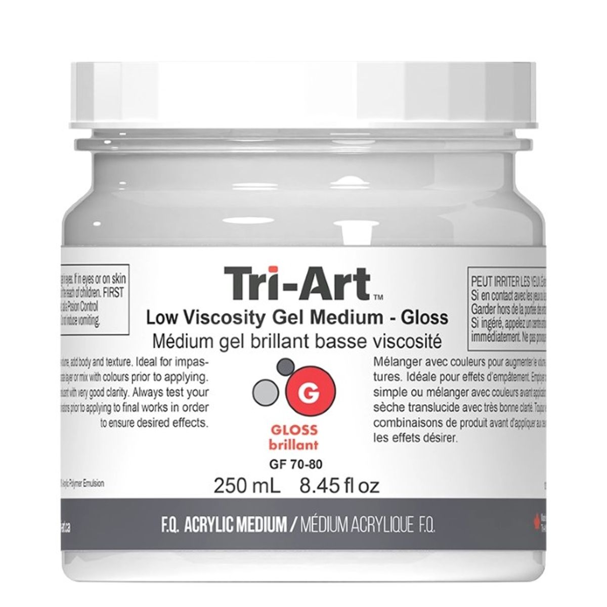 Tri-Art Low Viscosity Gel Gloss 250ml