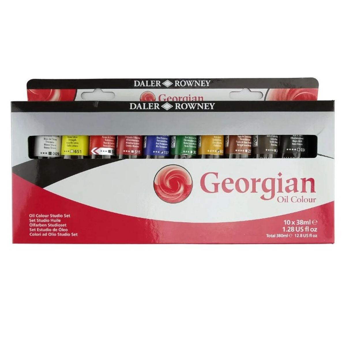 Georgian Oil Colour Studio Set 10x38ml