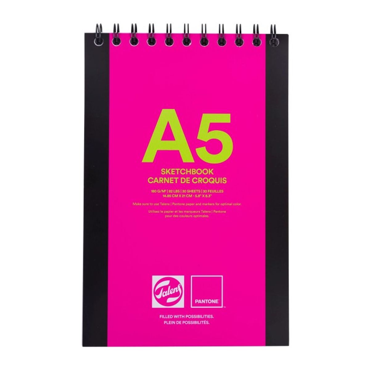 Talens Pantone Sketchbook A5 14,8x21 - 30 stk