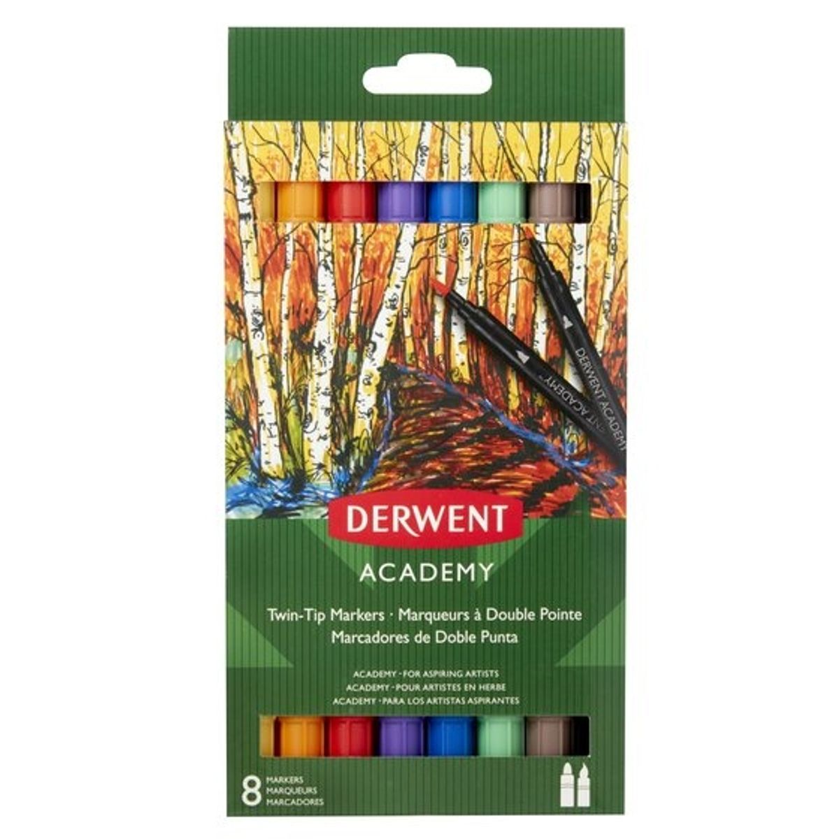 Derwent Academy Twin-Tip markers