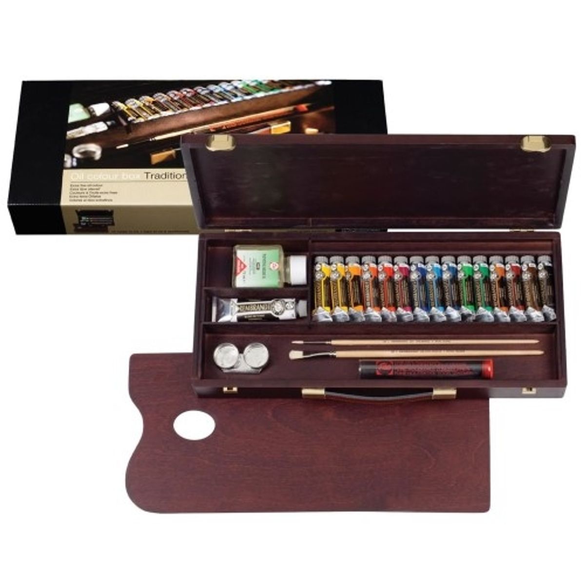 Rembrandt Oil Colour Box Traditional